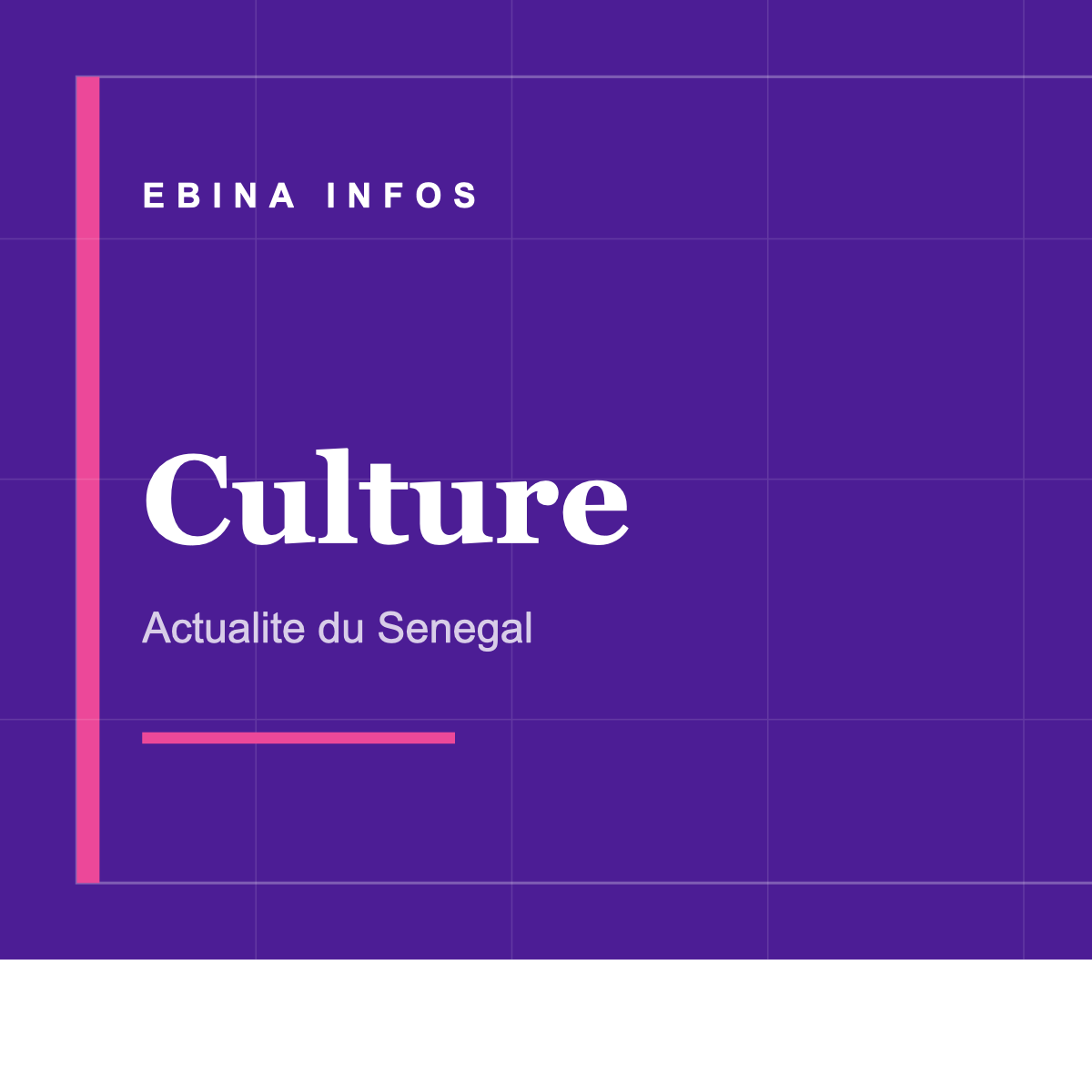 Culture: mettre en lumiere la creation