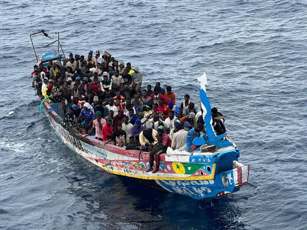 Migration irrégulière : 61 candidats secourus après l’abandon de leur pirogue