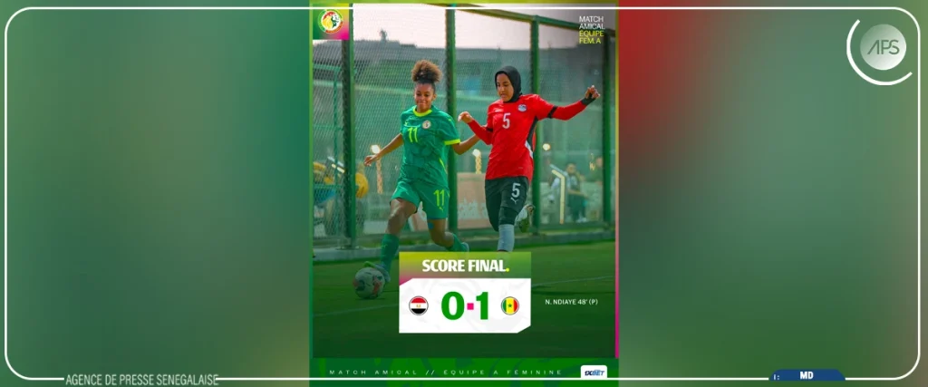 CAN féminine 2026 : les Lionnes dominent l’Égypte en match de préparation